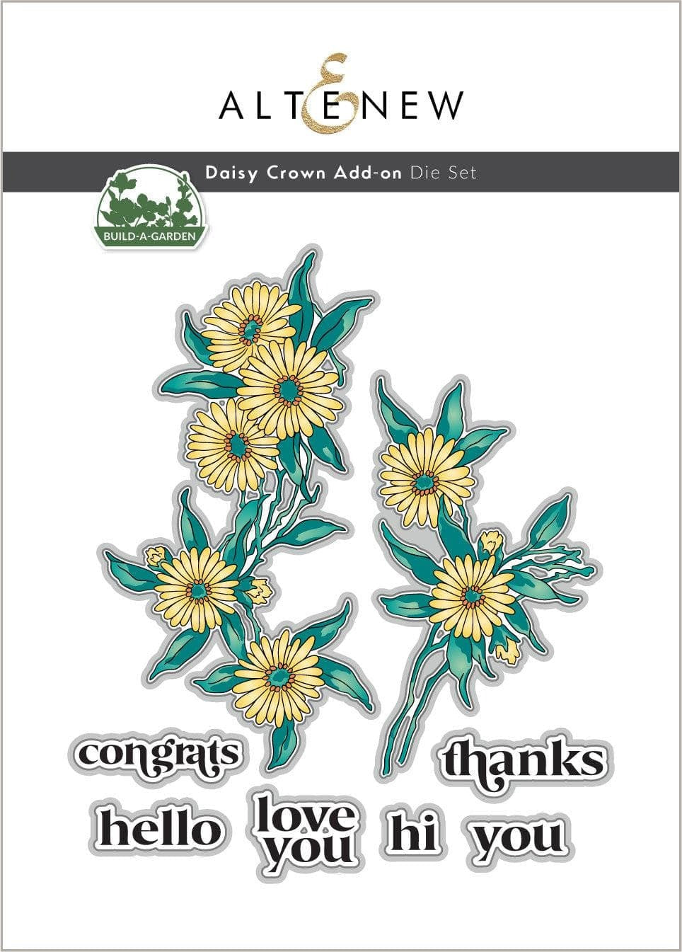 Build-A-Garden: Daisy Crown Add-on Dies