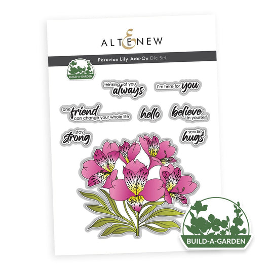 Build-A-Garden: Peruvian Lily Add-On Die Set 