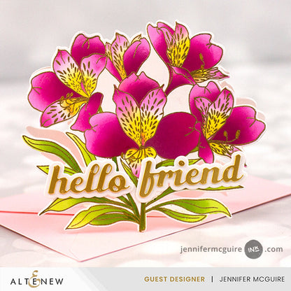 Build-A-Garden: Peruvian Lily Add-On Die Set 