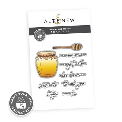 Craft Your Life Project Kit: Honeycomb Haven Add-On Dies