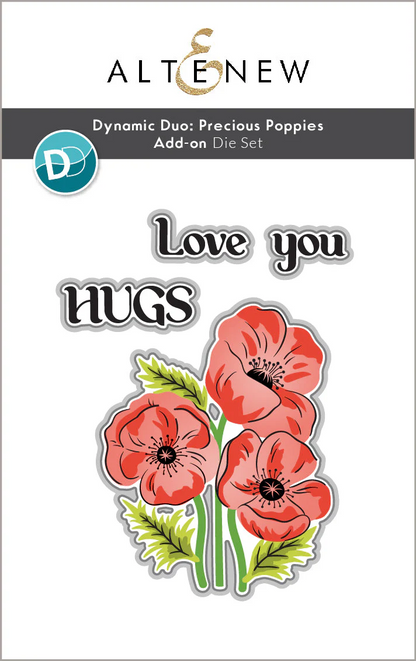 Dynamic Duo: Precious Poppies Add-On Dies