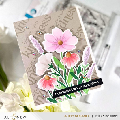 Dynamic Duo: Wildflower Bouquet Add-On Dies