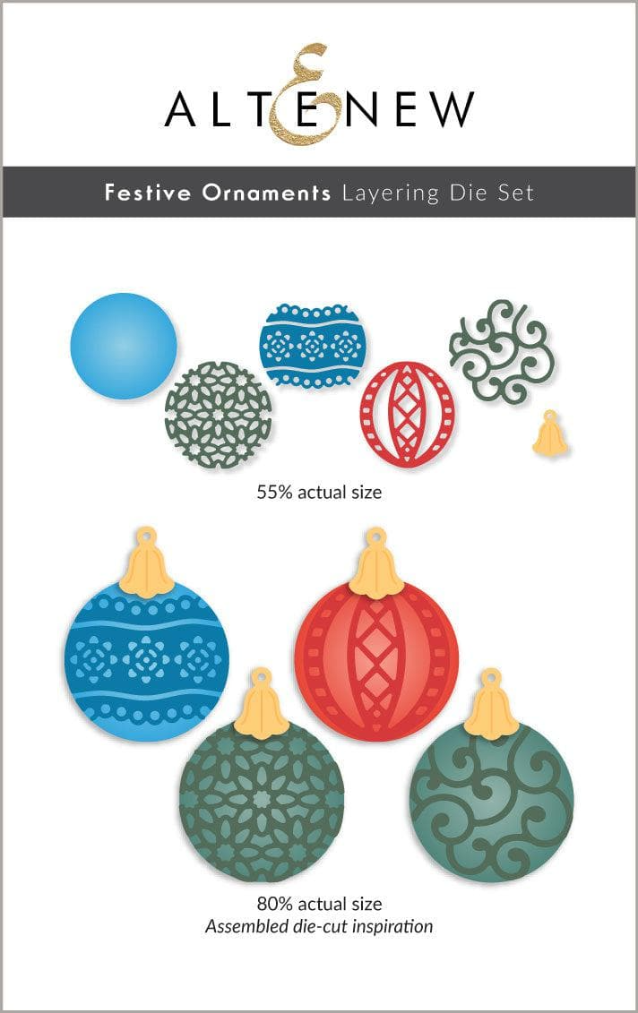 Festive Ornaments Layering Dies