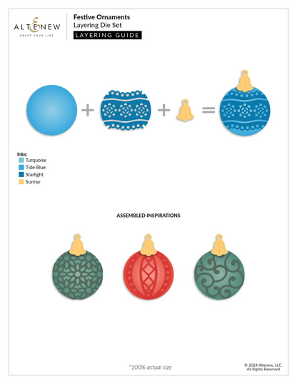 Festive Ornaments Layering Dies