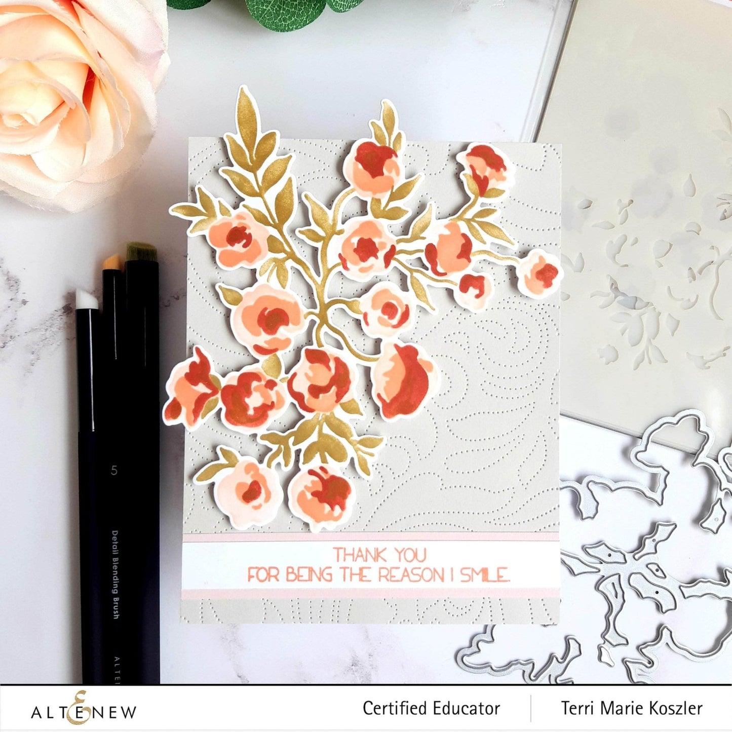 Meadow Bush Stencils