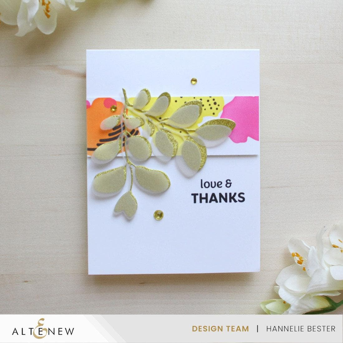 Stencil Art: Nature Splashes Layering Stencils