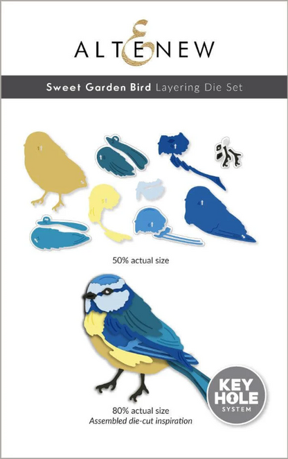 Sweet Garden Bird Layering Dies
