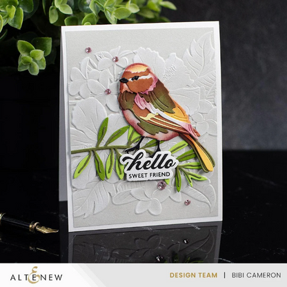 Sweet Garden Bird Layering Dies