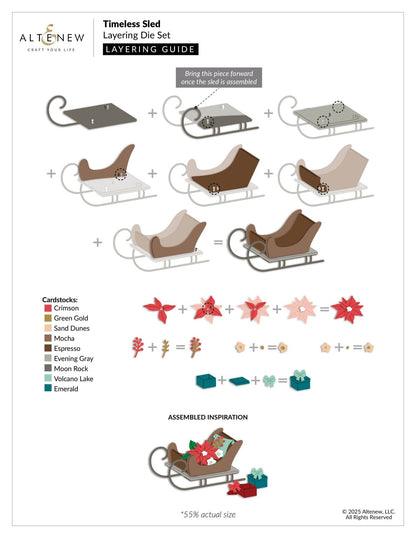 Timeless Sled Layering Dies