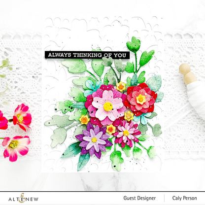 Zero-Waste 3D Floral Cover Die 
