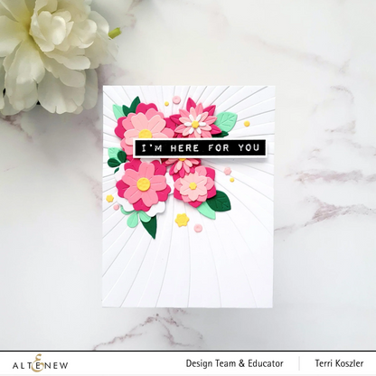 Zero-Waste 3D Floral Cover Die 