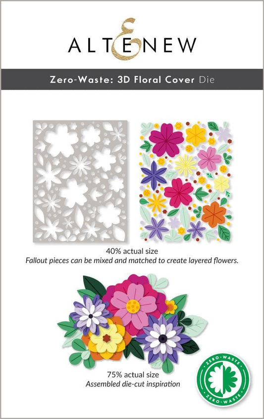 Zero-Waste 3D Floral Cover Die 