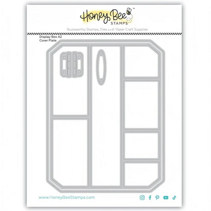 Display Box A2 Cover Plate Honey Cuts