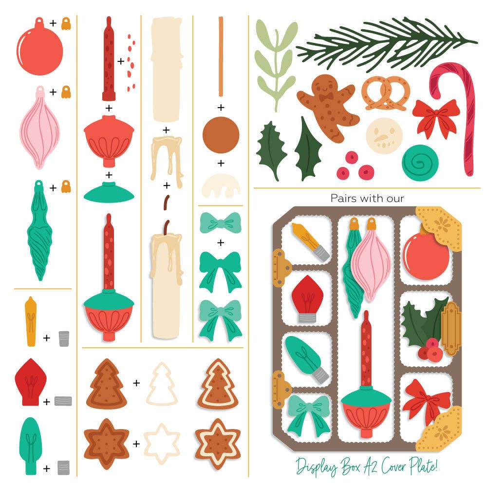 Display Box - Holiday Add-On Honey Cuts