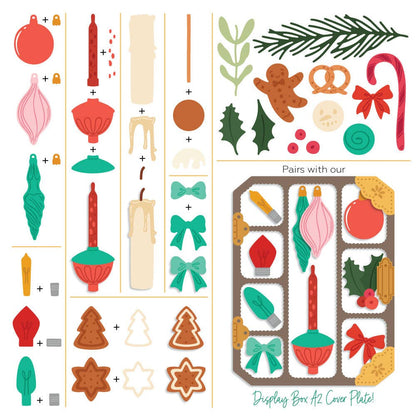 Display Box - Holiday Add-On Honey Cuts