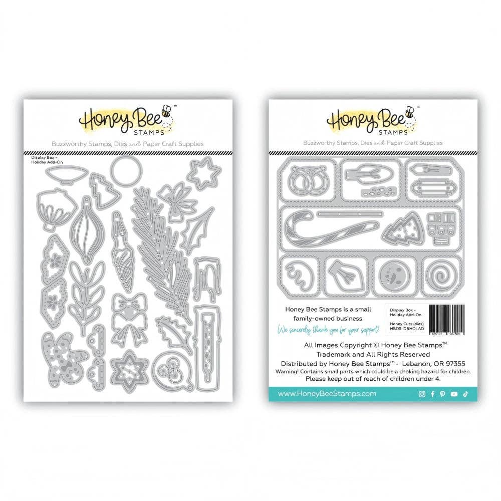 Display Box - Holiday Add-On Honey Cuts