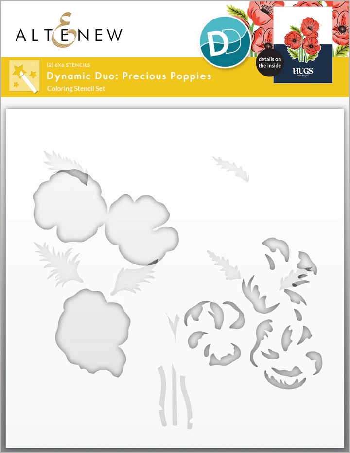 Dynamic Duo: Precious Poppies Stamp & Stencil