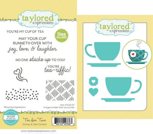 Tea for Two Stamp & Die