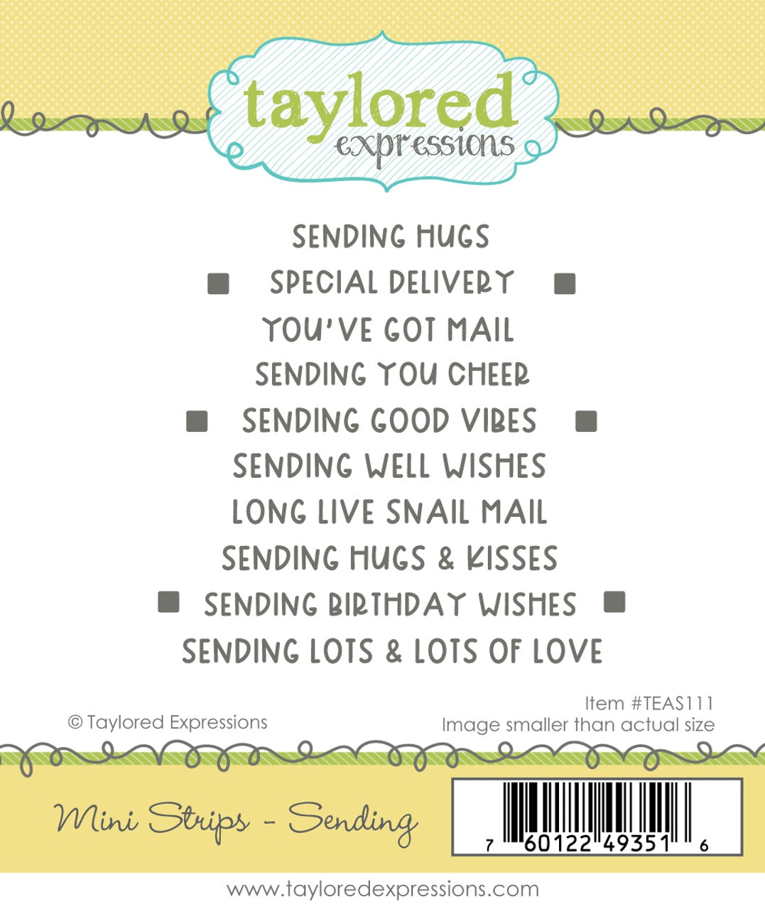 Mini Strips - Sending Stamp Set