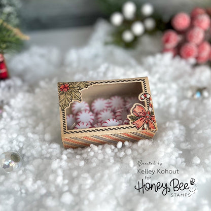 Holiday Treats Vintage Gift Card Box Add-On Honey Cuts