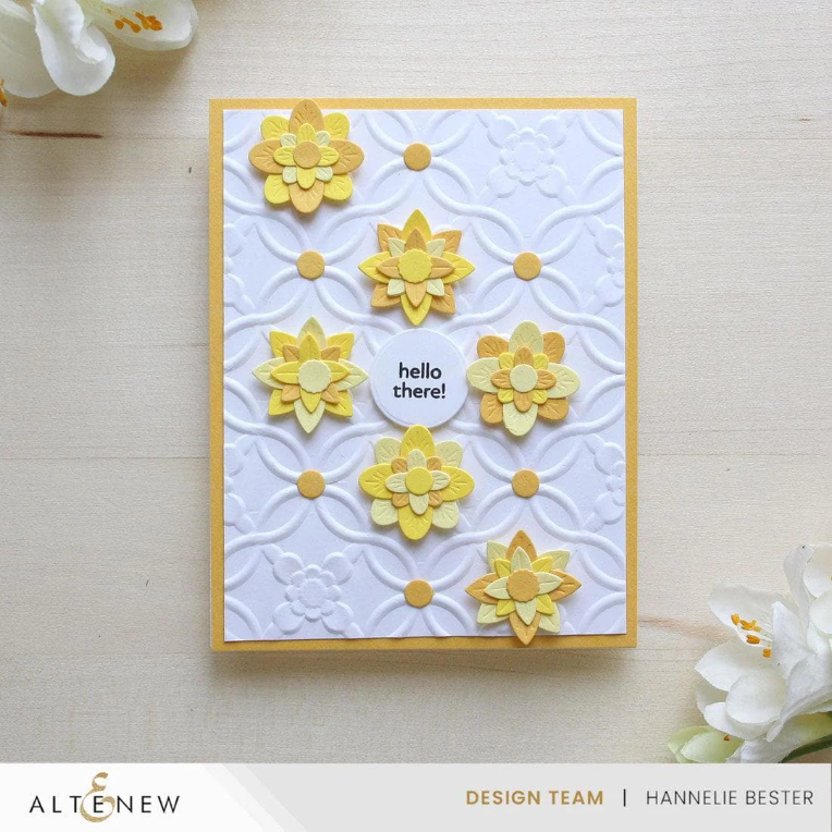 Botanical Rails 3D Embossing Folder 