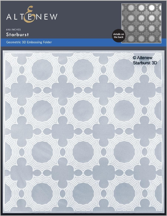 Starburst 3D Embossing Folder 