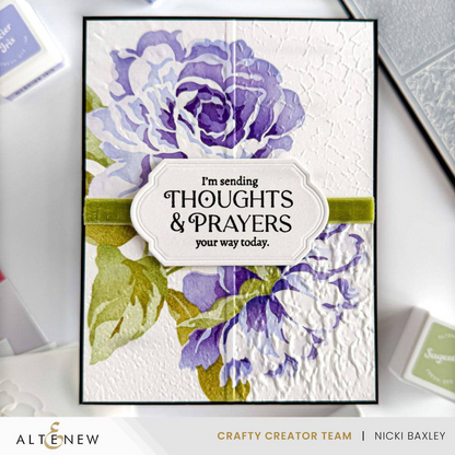 Textured Blocks 3D Embossing Folder 