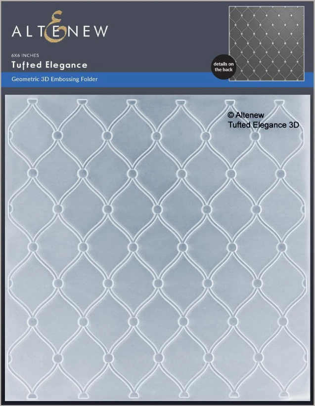 Tufted Elegance 3D Embossing Folder 
