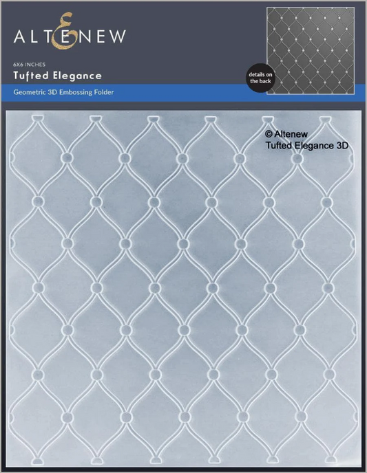 Tufted Elegance 3D Embossing Folder 