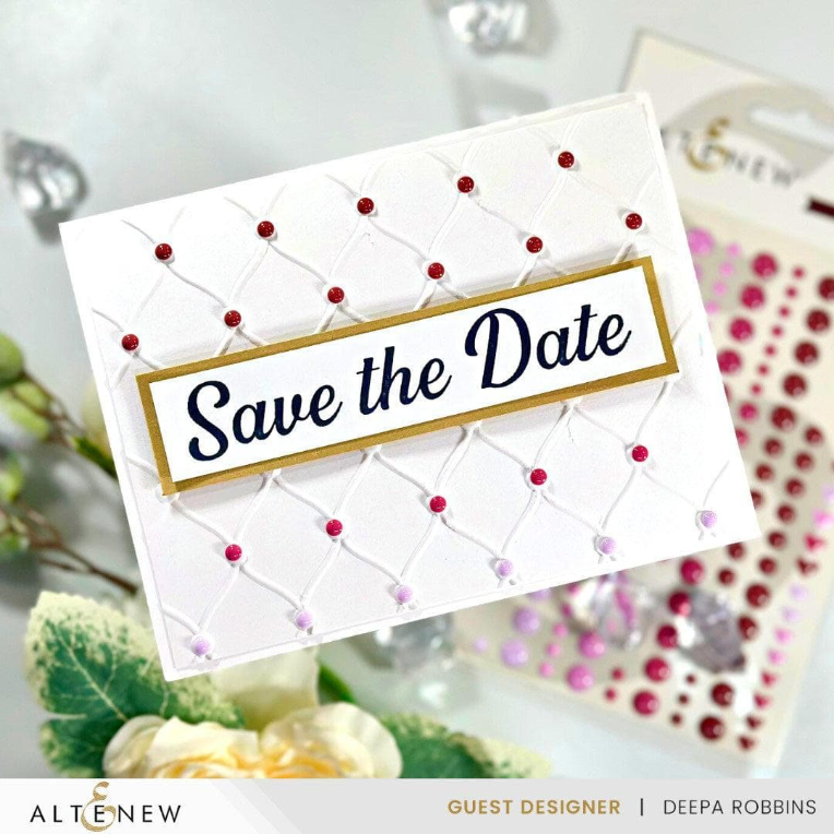 Tufted Elegance 3D Embossing Folder 