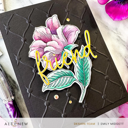 Tufted Elegance 3D Embossing Folder 
