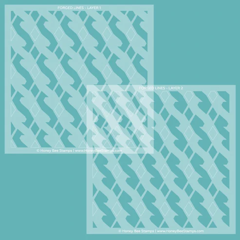 Forged Lines Stencils