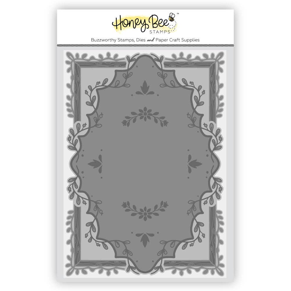 Framed In Fall 3D Embossing Folder