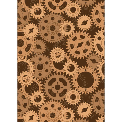 Gears 3D Embossing Folder