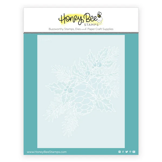 Good Tidings Coordinating Stencils