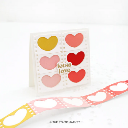 Heart Filmstrip Die 
