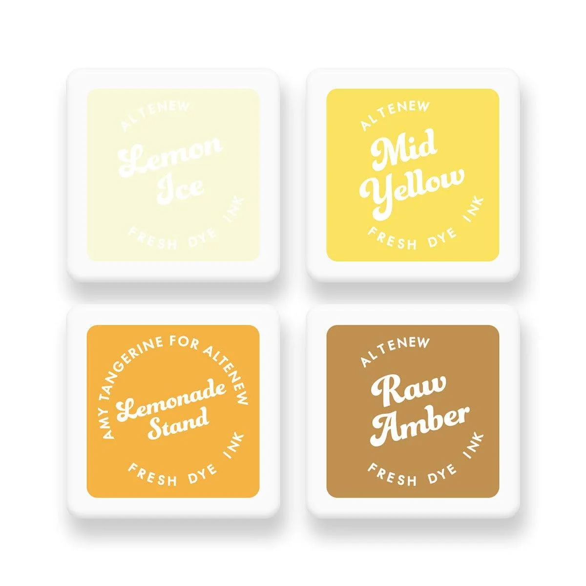 Citrus Punch Fresh Dye Ink Mini Cube Set 