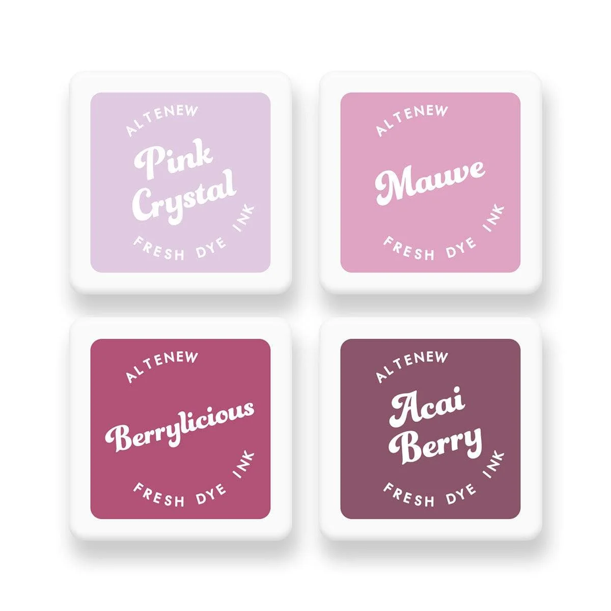 Dried Petals Fresh Dye Ink Mini Cube Set 