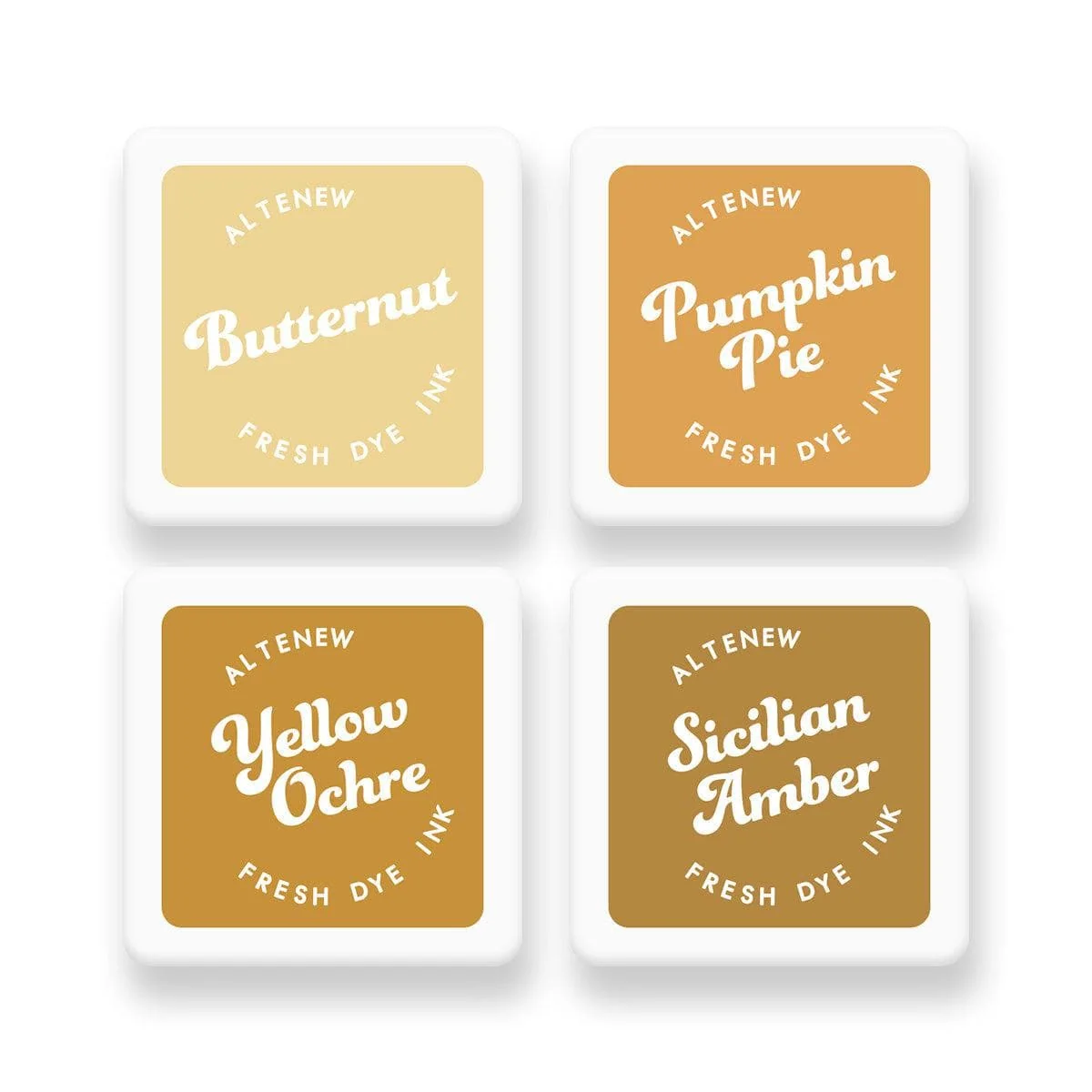 Fall Harvest Fresh Dye Ink Mini Cube Set 