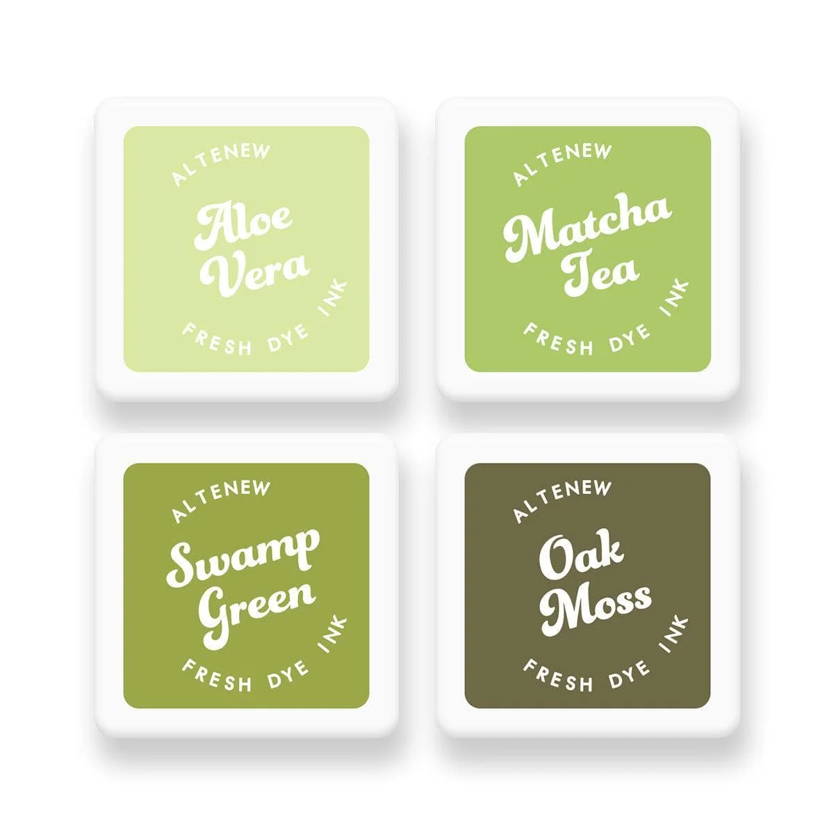 Forest Trail Fresh Dye Ink Mini Cube Set 