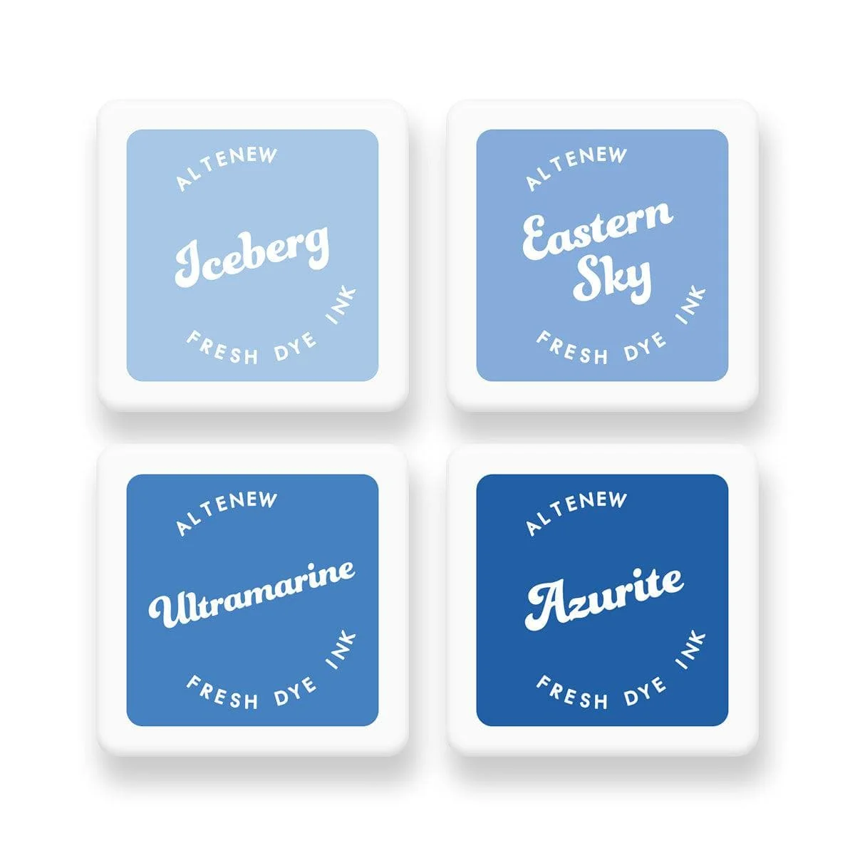 Lapis Lazuli Fresh Dye Ink Mini Cube Set 