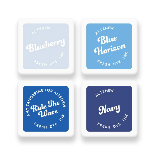 Marine Life Fresh Dye Ink Mini Cube Set 