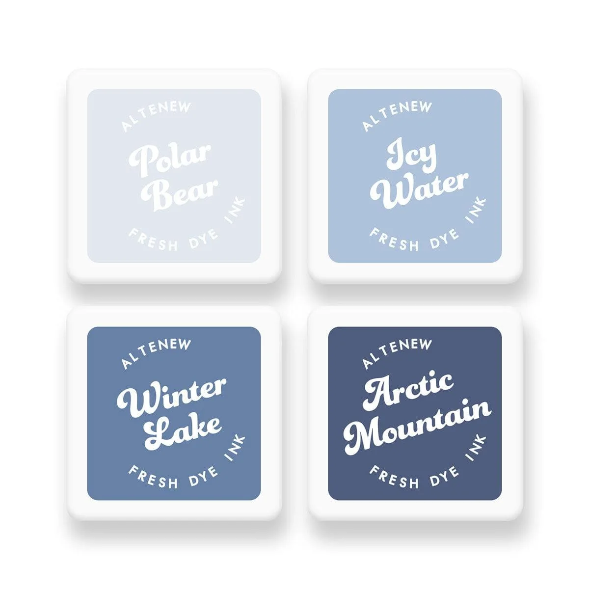 Northern Shore Fresh Dye Ink Mini Cube Set 