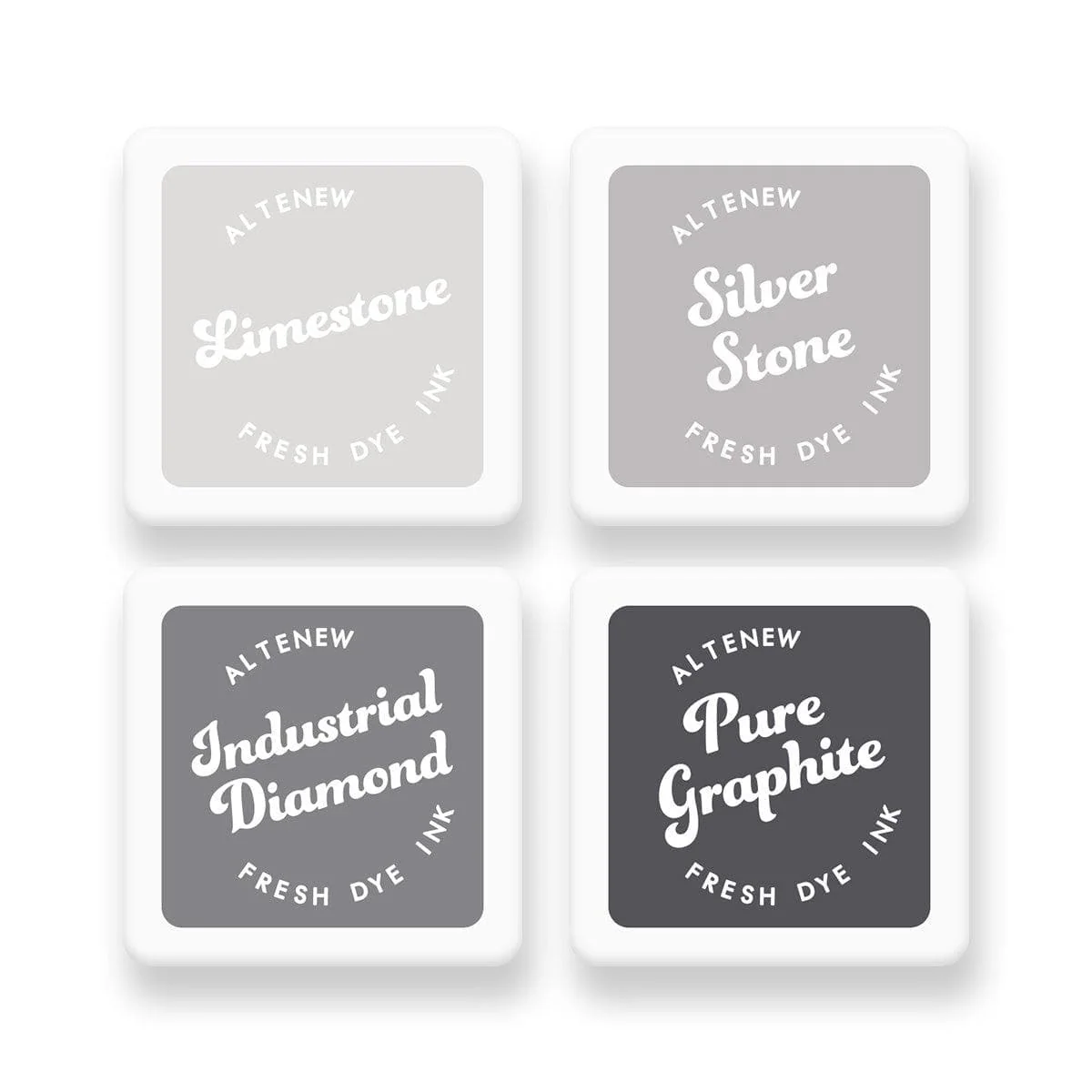 Rock Collection Fresh Dye Ink Mini Cube Set 