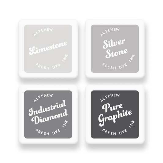 Rock Collection Fresh Dye Ink Mini Cube Set 