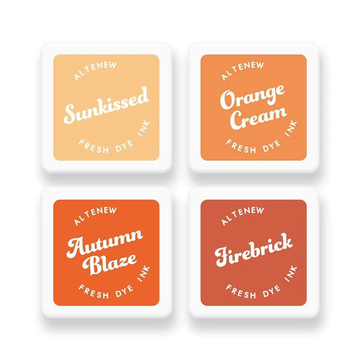 Warm & Cozy Fresh Dye Ink Mini Cube Set 