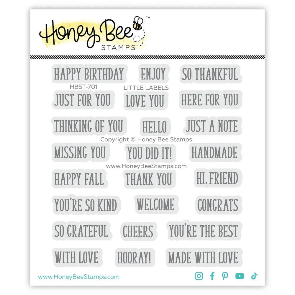 Little Labels Stamp Set