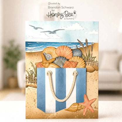 Lovely Layers: 3D Pop-Up Bag Honey Cuts