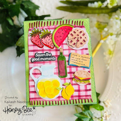 Lovely Layers: Backyard Bites Honey Cuts