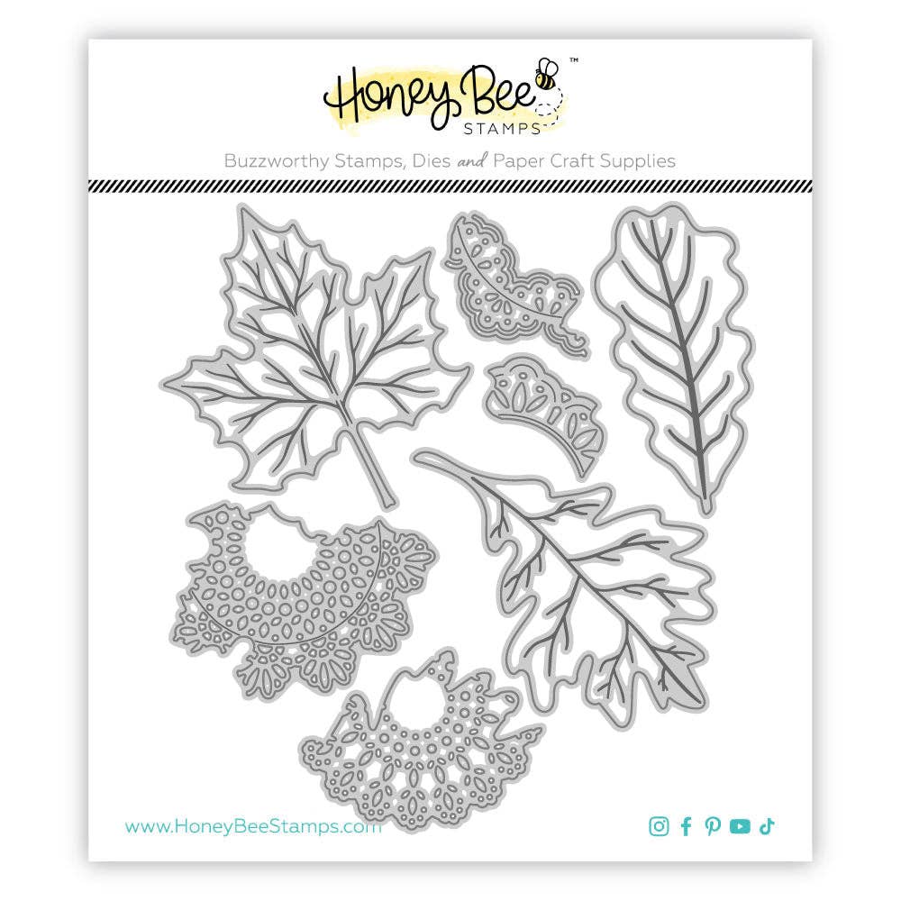 Lovely Layers: Boho Leaves Honey Cuts